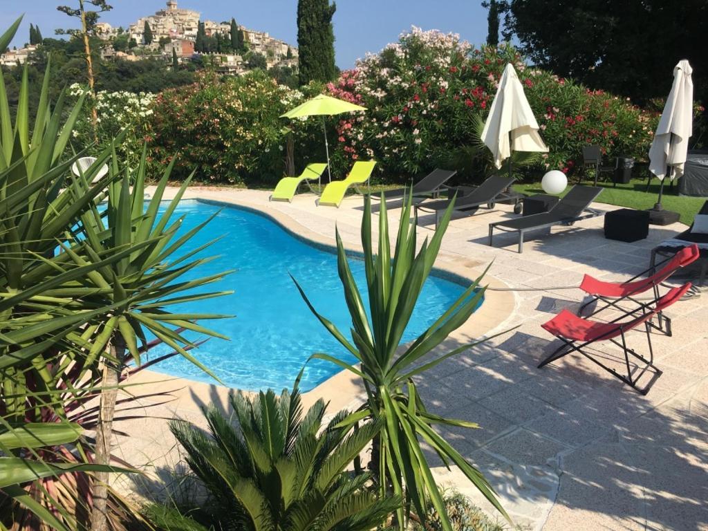Villa Les Yuccas - Pool - Sea View 케인즈수르메르 외부 사진